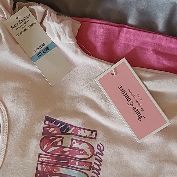 Juicy Couture Top & Leggings Set, Pink, Size 6/9 months - Picture 6 of 6